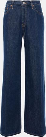 Re/Done Palazzo mid-rise wide-leg jeans