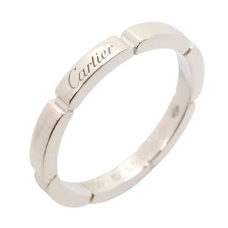 Cartier Silver White Gold (18K) Band Ring (Pre-Owned)