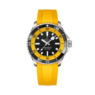 Breitling Superocean Automatic Chronometer Black Dial Mens Watch A173751C1B1S1