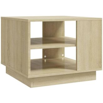 vidaXL Vidaxl - Mesa De Centro Madera De Ingenier&iacute;a Roble Sonoma 55x55x43 Cm