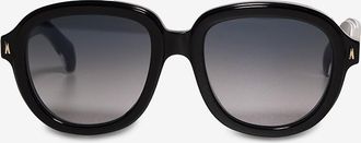 Moncler Rechteckige Sonnenbrille aus Acetat Suntrap