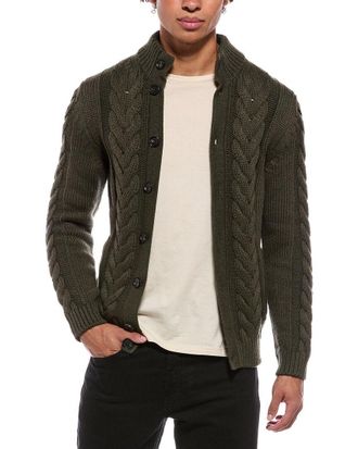 Isaia Cashmere-Blend Cardigan