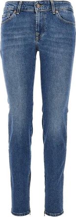 7 For All Mankind Jeans Skinny Y2K - - Jeans - Donna - Blu - W27