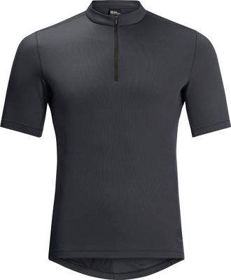 Jack Wolfskin Funktionsshirt JACK WOLFSKIN BIKE COMMUTE HZ T M, Herren, Gr. XL (54/56), grau (phantom), Obermaterial: 100% Polyester; Futter: 100% Polyester, Shirts