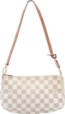 Louis Vuitton Pre-owned Shoulder Bags, female, White, Size: ONE SIZE Pre-owned Convertible Shoulder Bag