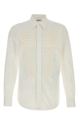 Alexander McQueen Alexander Mcqueen White Poplin Shirt