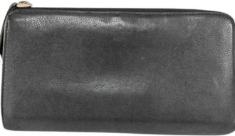 Louis Vuitton Pre-owned Long wallet (bi-fold) - unisex - Vintage Accessoires - Zwart - ONE Size - Vintage