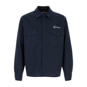 Kenzo Hombre, Camisas, Azul, Talla: XL