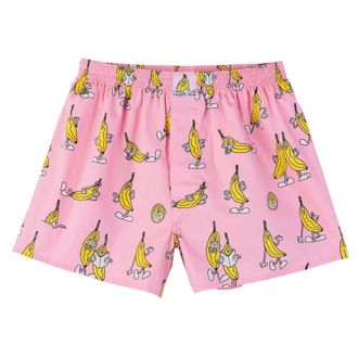 Lousy Livin Underwear Pink Banana Boxer Shorts, Blossom, M