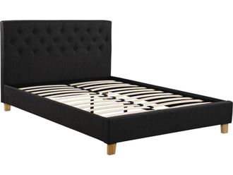 Habitat & Jardin Cama gris 147 x 209 x 102 cm