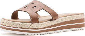 Journee Collection Rosalinda Womens Sandals Cognac : 6.5 M, Synthetic