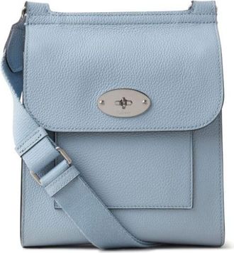 Mulberry small Antony leather shoulder bag - men - Calf Leather - One Size - Blue