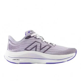 New Balance Womens Fuel Cell Walker Elite Sneakers In Purple/white