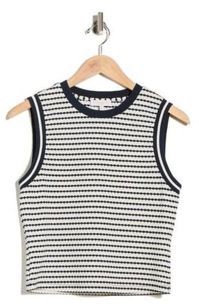 Ramy Brook Florence Stripe Tank in Spring Navy Pucker at Nordstrom Rack, Size X-Small