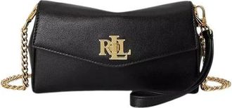 Ralph Lauren Kleine Crossbody Tas - Dames - Mini tas - Zwart - ONE Size - Leer - Tassen