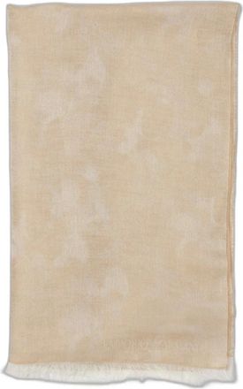 Emporio Armani Stola in misto lino - - Accessories - unisex - Beige - ONE SIZE