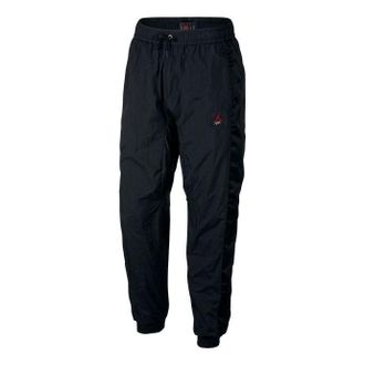 Nike Jordan Mens Air Jordan Black Sports Pants/Trousers/Joggers AO0558-010