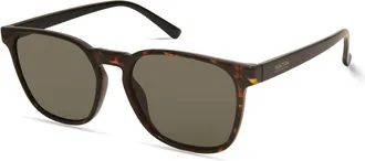 Kenneth Cole Brown Square Mens Sunglasses KC1414 52N 54