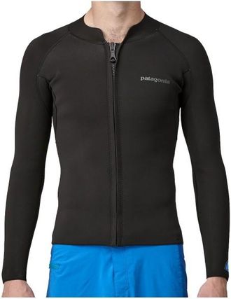 Patagonia Regulator Lite Full Zip L/S Top Lycra f&uuml;r Herren | schwarz