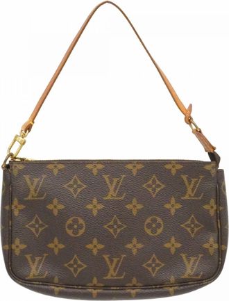 Louis Vuitton Brown Pouch (Pre-Owned)