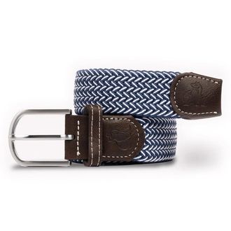 Swole Panda Swole Panda Recycled Woven Adjustable Belt Large - Navy Fine Weave