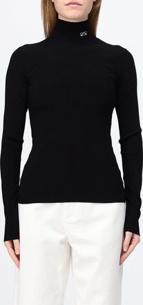 Loewe Dolcevita slim fit in viscosa con logo a contrasto