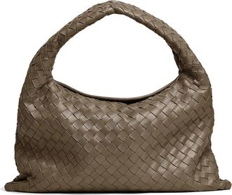 Bottega Veneta Olive Intrecciato Leather Shoulder Bag