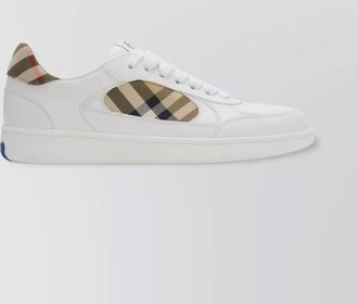 Burberry leather low-top sneakers