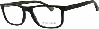 Emporio Armani Demo Square Mens Eyeglasses EA3147 5042 55