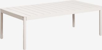 Sklum Mesa De Centro Para Jard&iacute;n Rectangular 110x60 Cm En Aluminio Boleni Sklum