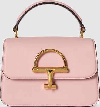 Gucci Siena Small Top Handle Bag, Pink, Leather