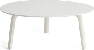 HAY Bella Couchtisch &Oslash; 80 cm / H 32 cm, weiss
