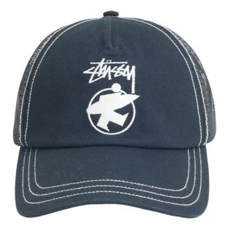 St&uuml;ssy Surfman Trucker Black 1311213-BLAC