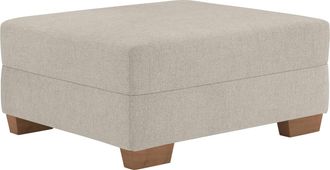 Mr. Couch Hocker »Hilla« Mit Federkern, wahlweise mit DuraSpring-Taschenfederkern