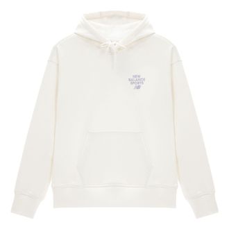 New Balance Sportswear Hoodie Asia Sizing White 5CD12132-IV
