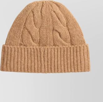 Polo Ralph Lauren knit cable ribbed cuff hat