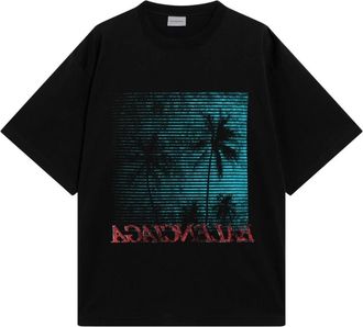 Balenciaga Tops, Heren, Veelkleurig, M, Oversized T-shirt