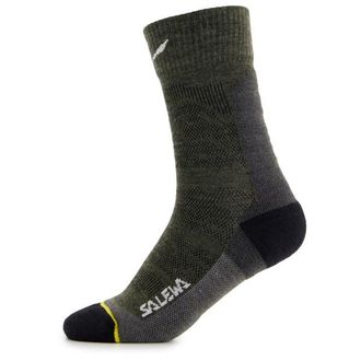 Salewa Ortles AM Crew Sock Wandersocken f&uuml;r Damen | schwarz