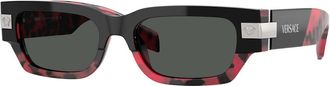 Versace VE4465 545787 Mens Sunglasses Black Size 53