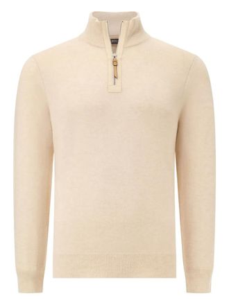 Boggi Milano Trui met halve rits - Beige