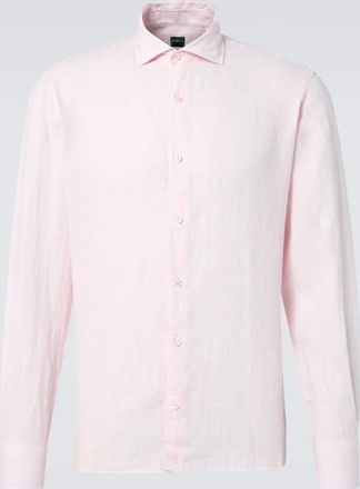 Fedeli Camicia Oxford in lino
