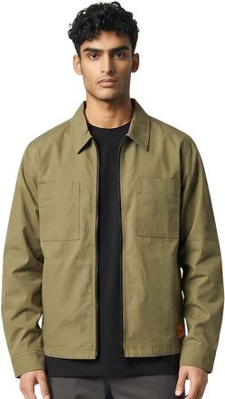 HUGO BOSS Green Shirt Collar Jacket