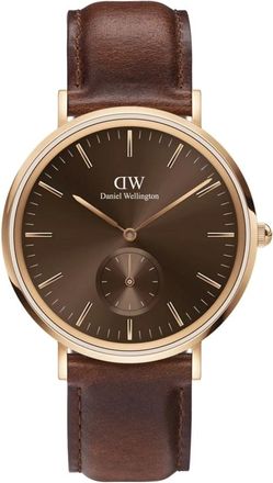 Daniel Wellington Watches, female, Brown, Size: ONE SIZE Rose Gold Multi-Eye Ladies Watch