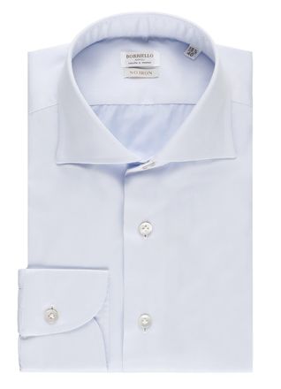 Borriello Light Blue Classic Collar Shirt