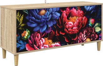 vidaXL Mueble De Tv Kiel 102 X 33 X 50 Cm Sonoma Madera De Ingenier&iacute;a Vidaxl