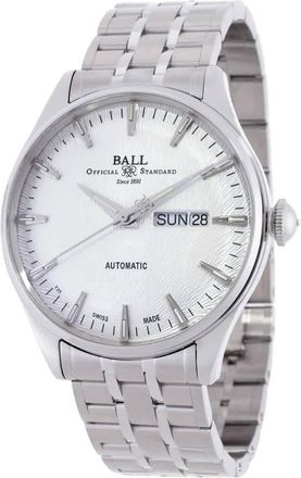 Ball Trainmaster Eternity Automatic Silver Dial Mens Watch NM2080D-S1J-SL