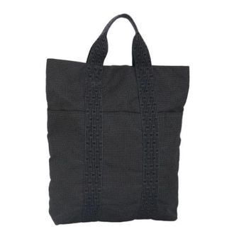 Herm&egrave;s Pre-owned Tote Bags, female, Gray, Size: ONE SIZE Pre-owned Fourre-tout herline