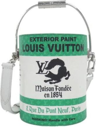 Louis Vuitton Pre-owned LV Paint Coated Canvas Bag - Pre-owned - Mujer - Blanco - ONE SIZE
