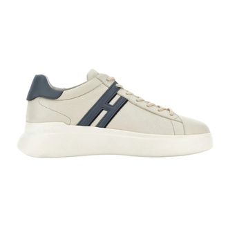Hogan Sneakers, male, White, Size: 9 1/2 US H580 Lace-up H Profile