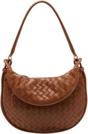 Bottega Veneta Borsa a spalla in pelle Pre-owned - - Pre-owned - Donna - Marrone - ONE SIZE